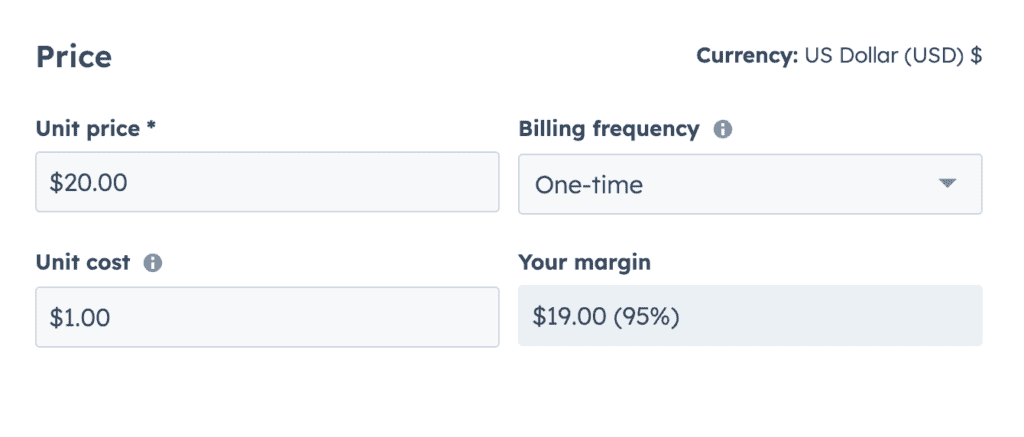 E-commerce configuration for product